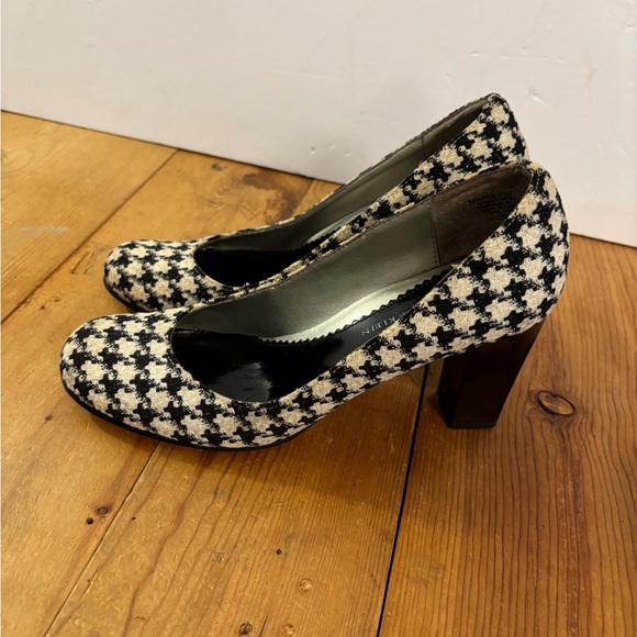 Anne Klein Shoes - Anne Klein Women’s Pumps Fabric Black White Like Houndstooth Style S. 7.5 M
